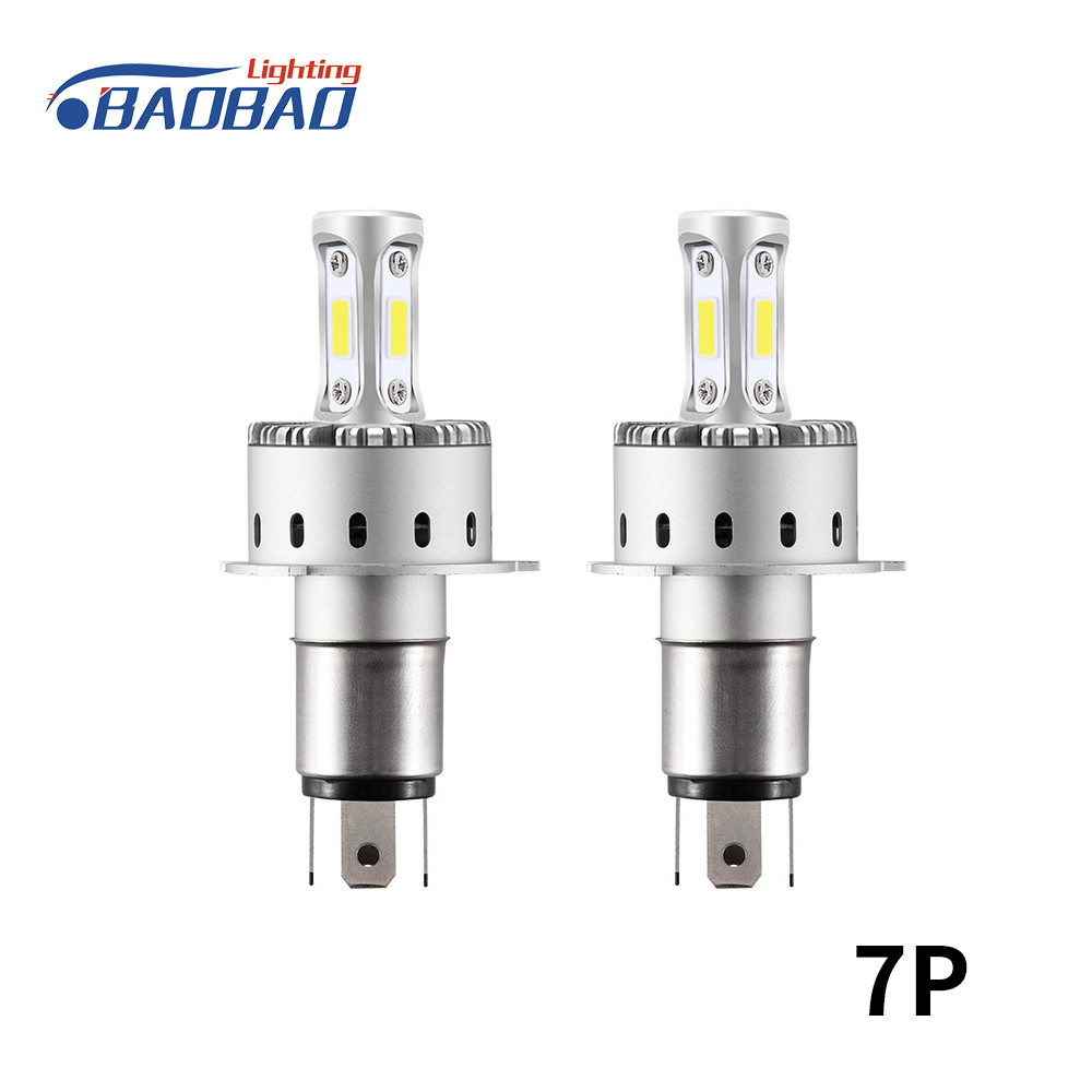 7P 45W 6000Lumen high power all in one canbus car led headlight