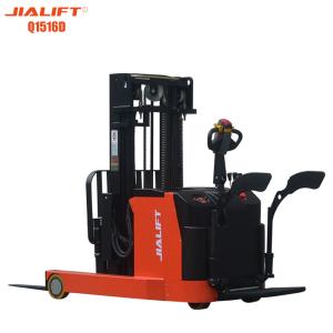 Quality Electric Reach Stacker Standing On 1300kg Lifting Height 1600mm wholesale