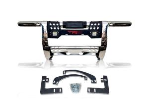 Quality LEDs Grille Guard With Skid Plate Pickup Truck Bull Bar wholesale