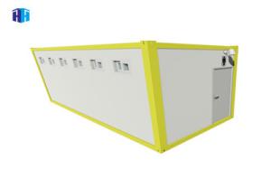 Quality Waterproof prefabricated container house prices 20ft container toilet china supplier wholesale