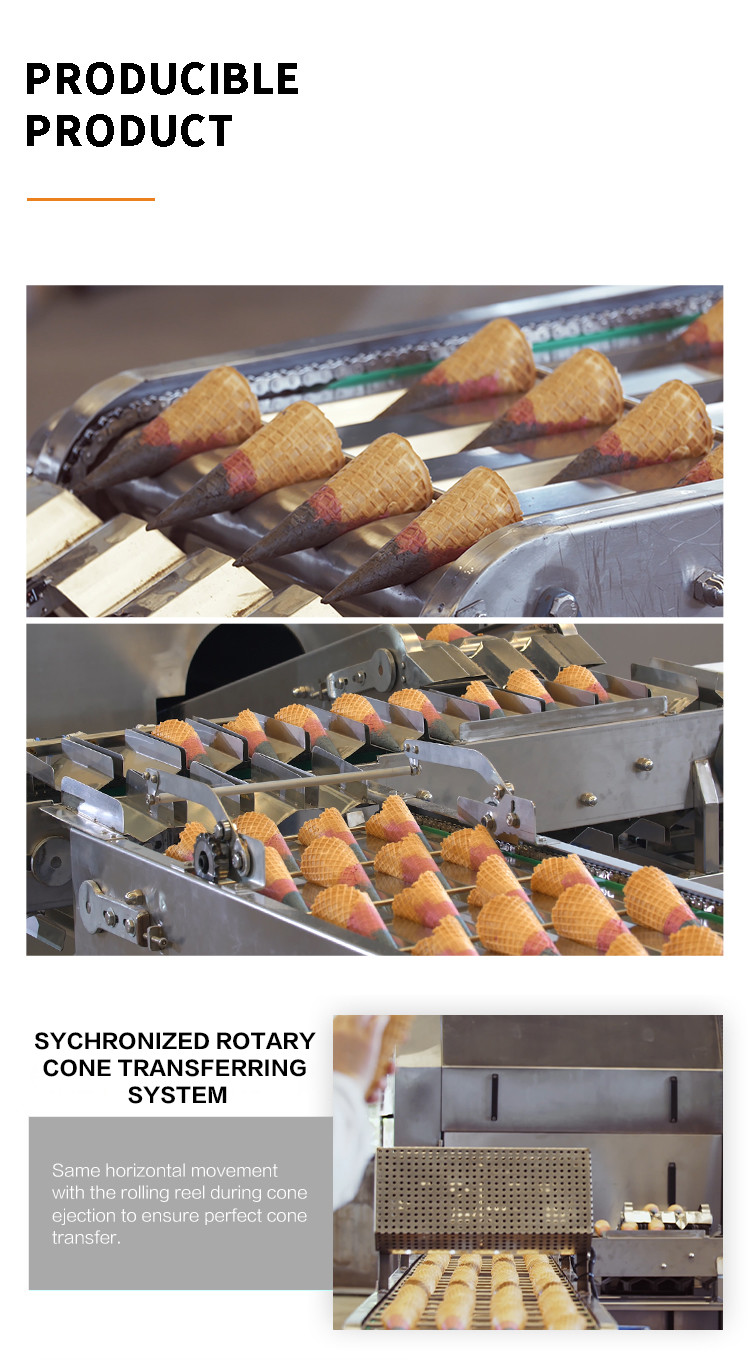 Automatic Two-Color Installation And Debugging Sugar Cone Products Production Equipment.