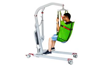 Quality Professional Disabled Medical Patient Lift 4 Wheels Hand Rotation Falling Function wholesale