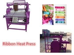 Quality Flatbed Ribbon Fabric Calender Heat Press Machine wholesale