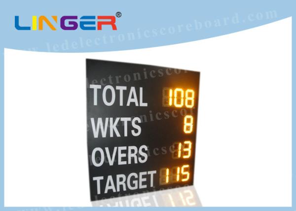 Large Outdoor Cricket Digital Scoreboard , 7 Segments Cricket Electronic