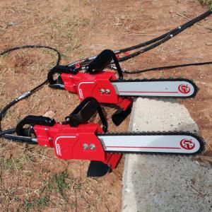Quality emery 15inch Hydraulic Concrete Chain Saw with HTMA quick disconnect coupling wholesale