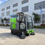 Sidewalks Squares Communities Electric Street Cleaning Vehicle Road Sweeper