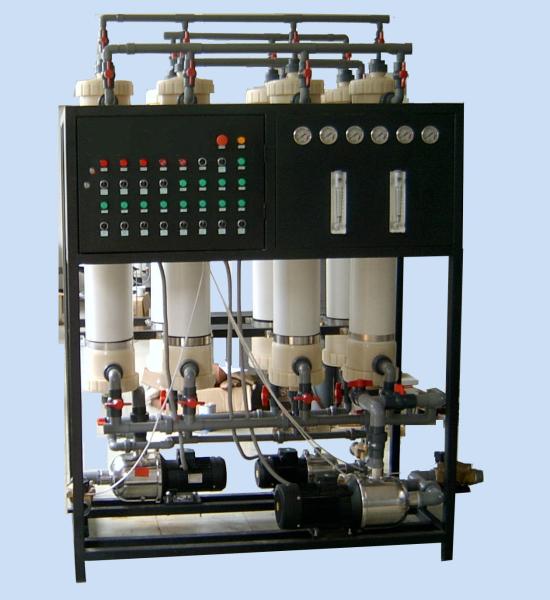 4TPH Ultrafiltration Water Treatment Plant U-PVC / Stainless Steel Ultra