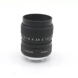 Quality FCC 35mm F1.7 TV Movie Lens C Mount Manual Iris Lens 20°2´ HFOV wholesale