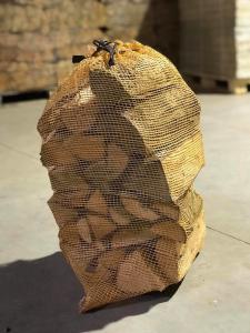 Quality Plastic PP Woven Firewood 50*50cm Packaging Mesh Bags wholesale