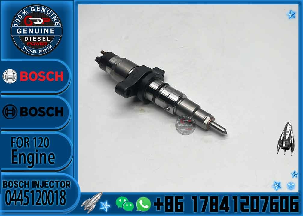 Common Rail Fuel Injector 0445120018 0445120113 0445120210 0445120255 For Bosch 03-04 Dodge Ram 2500 3500 Cummins ISBe 5
