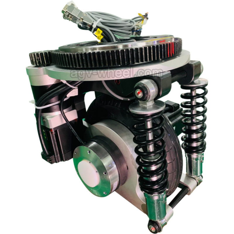 1000KG AGV Steering Drive Wheel DC24V Servo Motor Wheel With Shock Absorber
