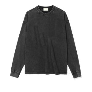 Quality Season Autumn Designer T-shirt Unlined Heavy Cotton Streetwear Hand-painted Skull wholesale