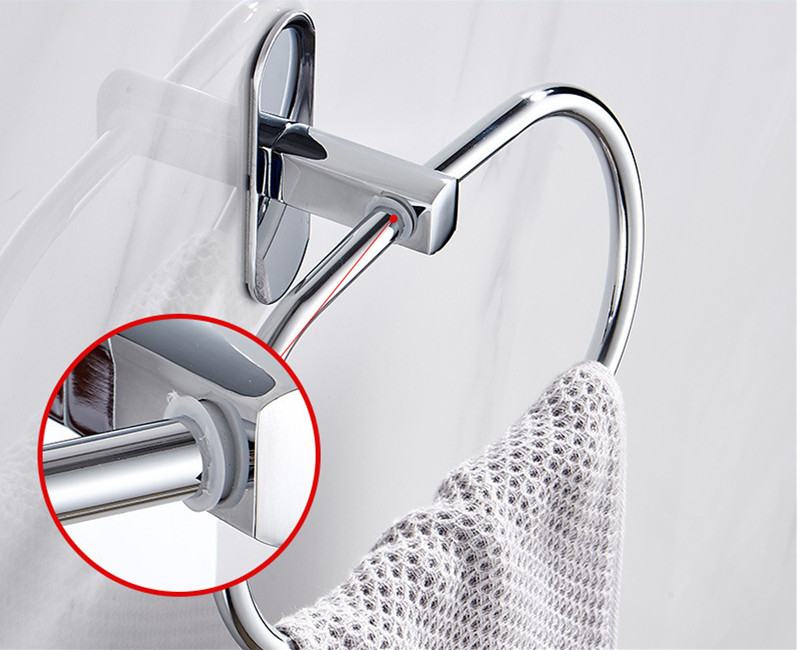 Bathroom Ring Wall-Mounted towel Ring Bathroom Hardware Set