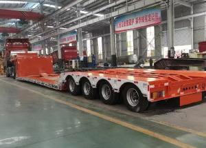 Quality Jost Kingpin Large-Scale Transport Truck Semi-Trailer for Heavy Mechanical Suspension wholesale