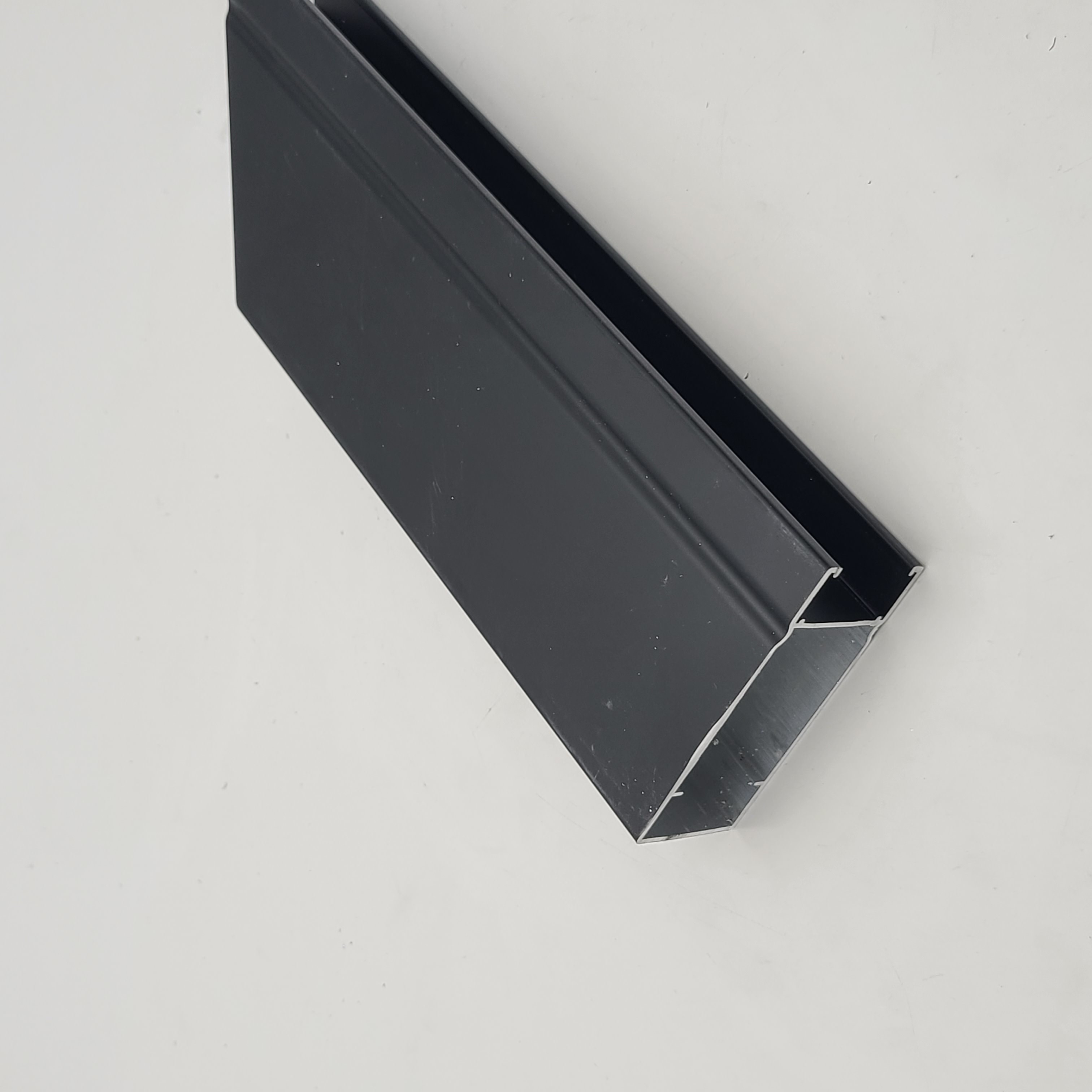 Flat Anodized 6063A Aluminum Extruded Profile For Glass Sliding Door