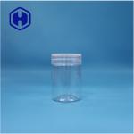 Round Shape Transparent Plastic Sweet Candies Sugar Nuts Pepper Dried Food Jar