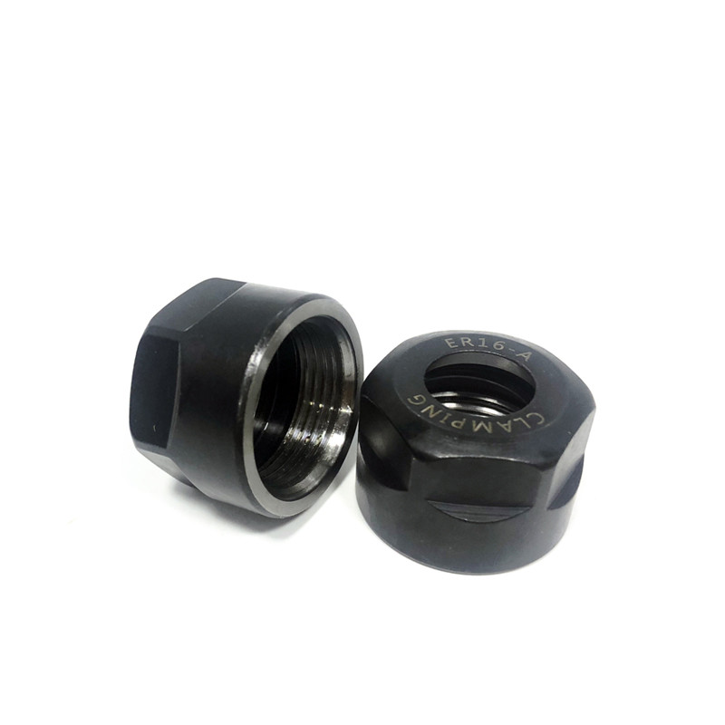 Spindle Collet Nut Outer Dia 19mm M14*P0.75 Height 11mm ER11 Hexagon Nut A Type