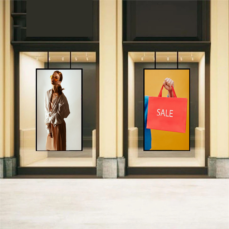 Shop Window Digital TFT LCD Display 3840 X 2160 UHD High Brightness 700 - 3000 Nits
