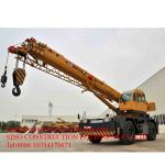 7.7m Span Fabricated 55 Ton Mobile Rough Terrain Crane