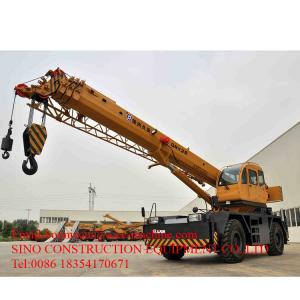 Quality 7.7m Span Fabricated 55 Ton Mobile Rough Terrain Crane wholesale