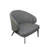 Buy cheap Restaurante Leisure Metal Frame Leather Dining Chair Modern For Living Room from wholesalers