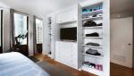 Bedroom Furniture Contemporary Walk-in Wardrobe with Moisture Resistance and