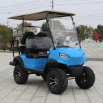 15.5mph Speed Electric Hunting Buggy Lifted 4 Seater Golf Cart with Aluminum