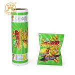 BRC Laminated Puffed Snack Packaging Bags Chocolate Biodegradable Films For Food