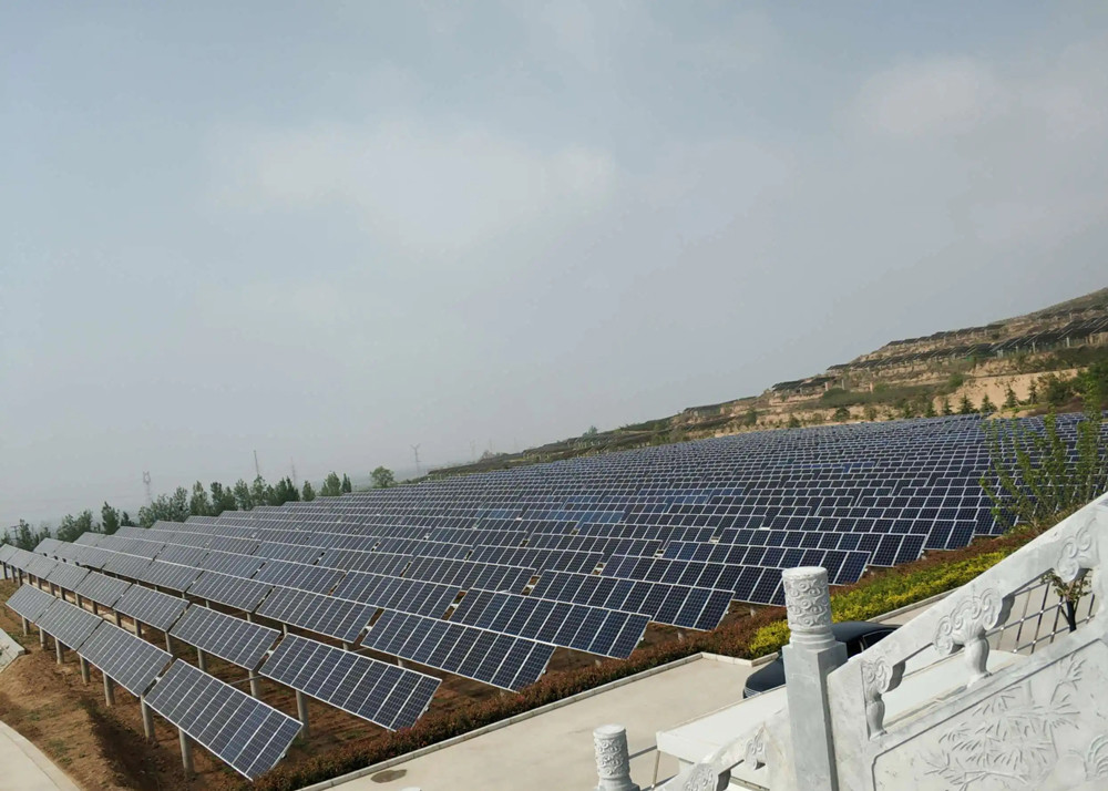 0.08 Kwh/D Hdg Steel Solar Tracking System Single Axis Flat Mechanical Solar Tracker
