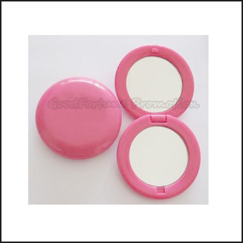 Hot Sale Promotional printed logo portable fold make up dress mirror business