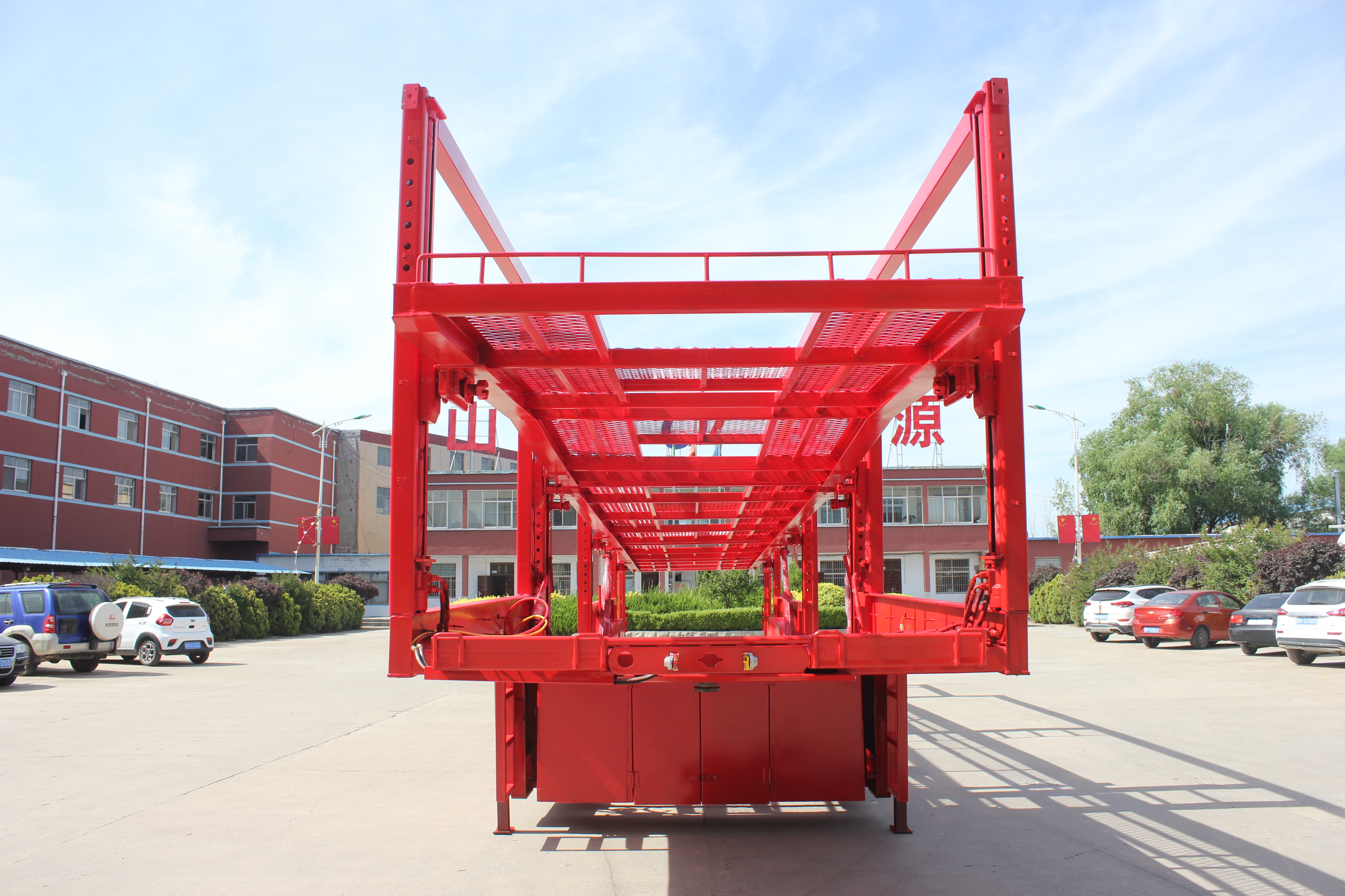 Car Carrier Transport Semi Trailer Car Trailer As Customer's Requirements
