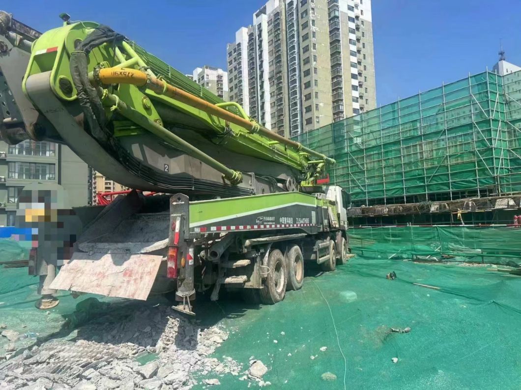 2019 Zoomlion 56m Cocnrete Pump Truck Pump Concrete Mixer Construction