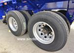 40ft Flat Bed Semi Trailers 3 Axles Flatbeds For Semi Trucks