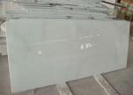 Crystal White Marble Bathroom Countertops , Marble Stone Flooring Environmentall