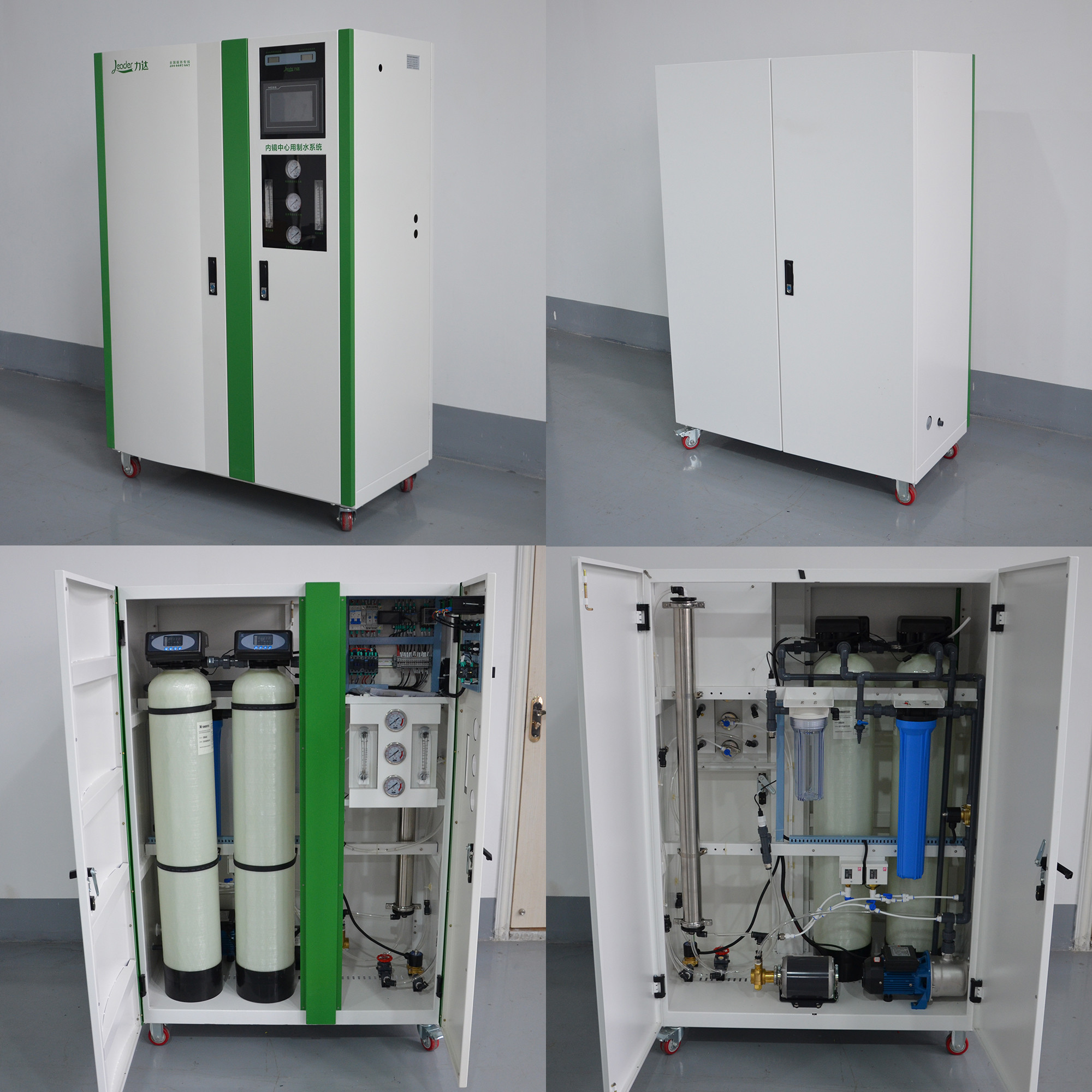 220V 100LPH Reverse Osmosis Water Purification Plant for Medical