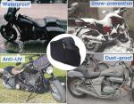 Inner Tube Heavy Duty Motorcycle Cover , Outdoor Motorcycle Dust Cover