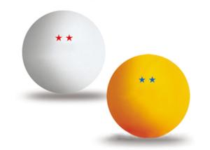 Quality 2 Star Table Tennis Balls Celluloid Standard Size 40mm For Semi Competition wholesale