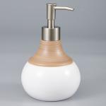 wooden white resin round soap dish for 5-star hotel bathroom accessories