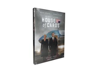 Quality Hot sale tv-series dvd boxset House of Cards Season 3 4disc new Video Region free wholesale