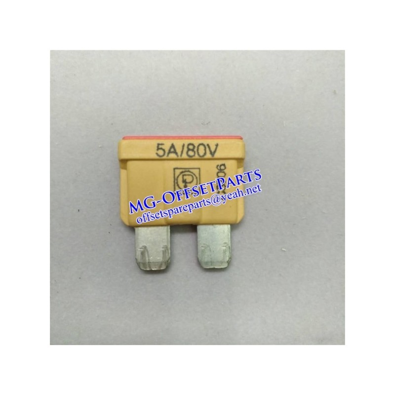 00.782.0529, 5A 80V, HD FUSE, HD NEW PARTS