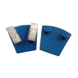 Quality 80 Grit 120 Grit Concrete Grinder Shoes , Diamond Grinding Segment wholesale