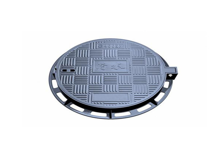 Round Circular Manhole Cover Cast Iron Shock Absorption For Ocean Shipping