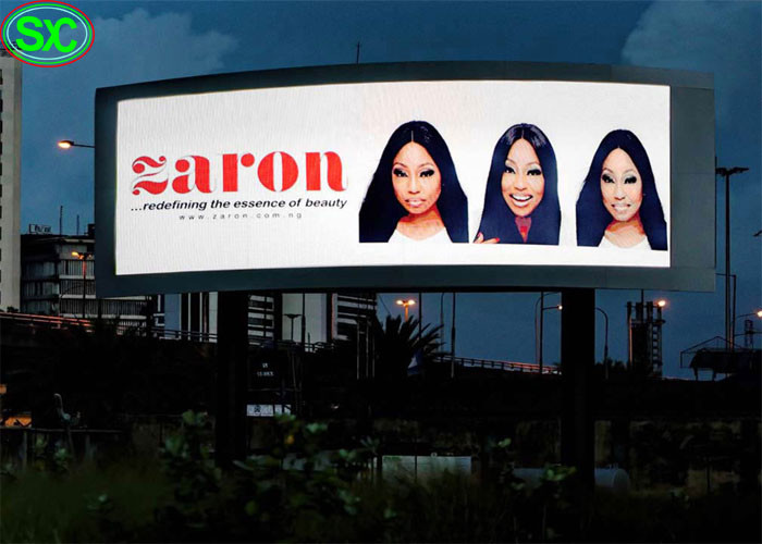 Advertising P3 Outdoor Full Color LED Die-Cast Aluminum Screen Nation Star LED Light CE Rohs FCC Approved