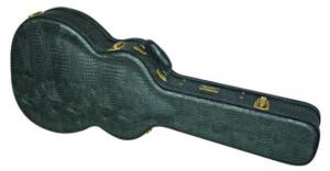 Quality ES-335 Wood Custom Electric Guitar Cases PVC Leather Exterior Velvet Padding Interior wholesale