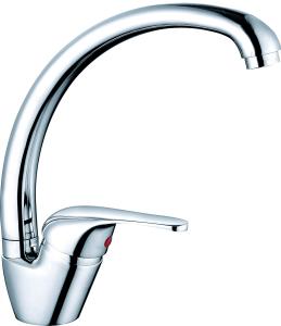 Quality Household Modern Style Kitchen Taps , Kitchen Sink Mixer Faucet wholesale