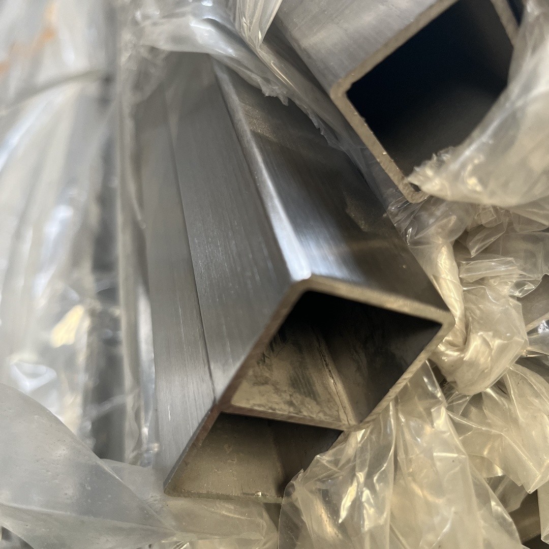201 Stainless Steel Welded Tube 50*50*3 SS 201 Round Square Tube Pickling for Building Materials