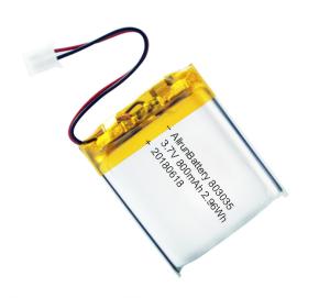 Quality Powerful LiPo Battery 3.7 V 800mAh Rechargeable Li Polymer Battery Pack wholesale