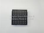 ABS plastic material square chrome plating shower head overhead shower top