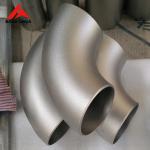 Gr1 Gr2 90 Degree Titanium Elbow Long Radius DN50 Chemical Industry Use