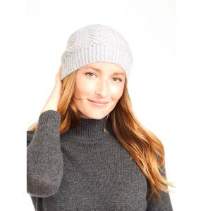 Quality Women'S Cable Knit Hat 100% Cashmere Beanie Hat Soft Feeling Multi Color wholesale